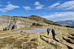 Der Startberg in Sicht