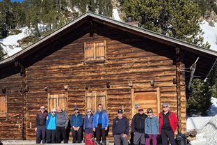 GCE Schneeschuh-Tour zur Hohganthütte mit Übernachtung