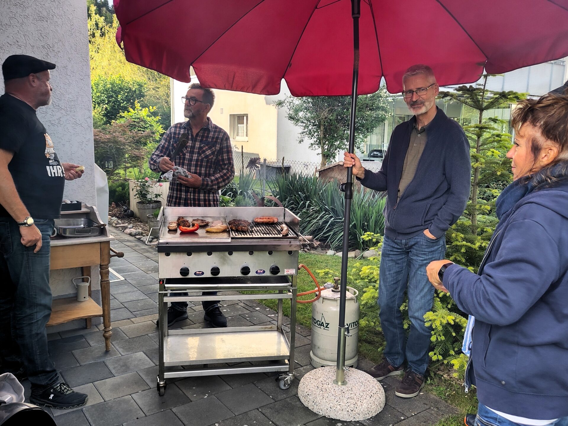 Grill-Fest bei Toni und Lilo